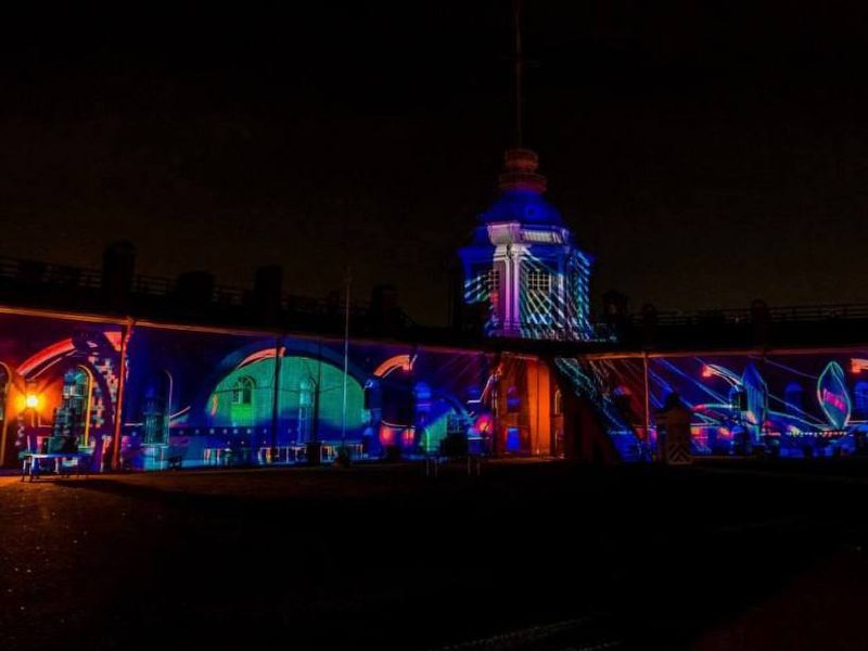 Магия света на Петропавловке