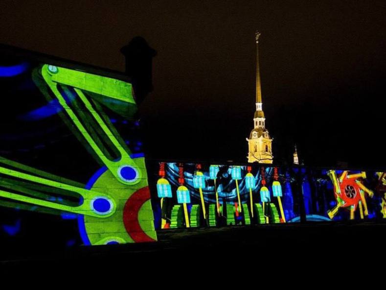 Магия света на Петропавловке