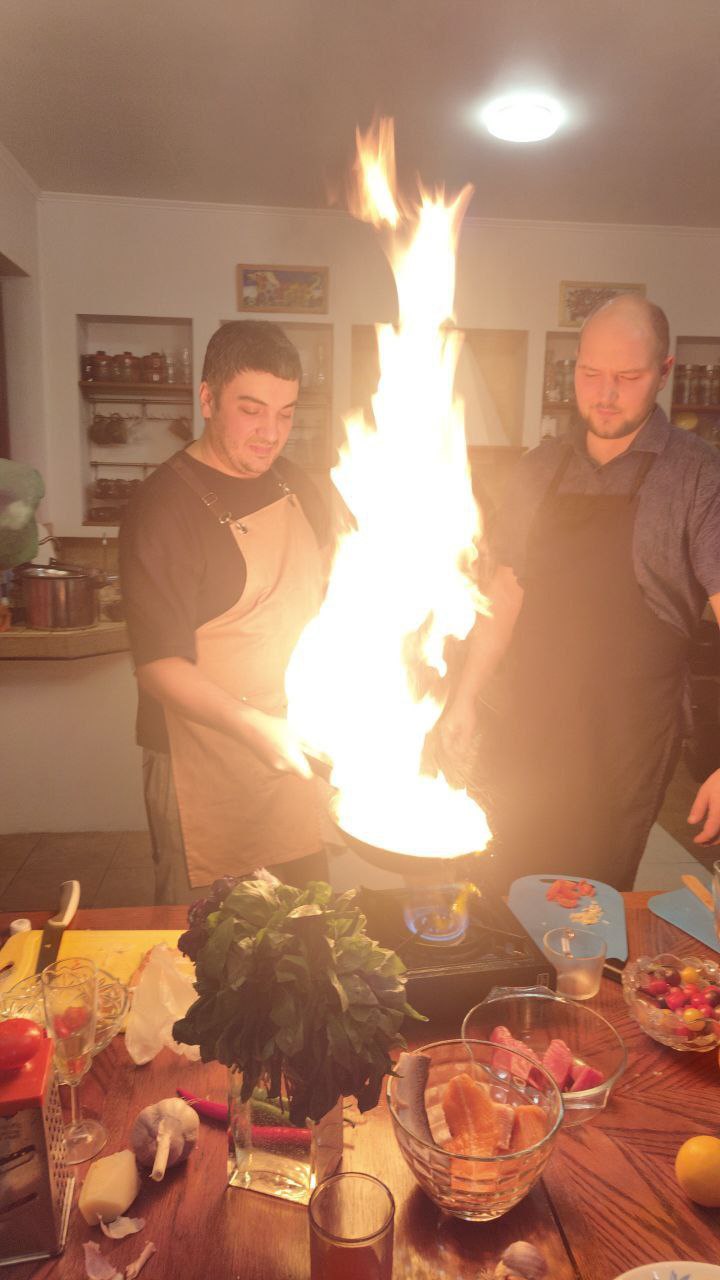 Кулинарный мастер-класс по приготовлению том ям и лапши в кисло-сладком соусе