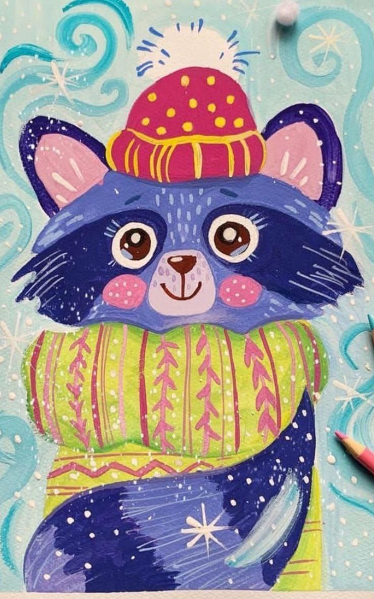 Мастер-класс по живописи гуашью