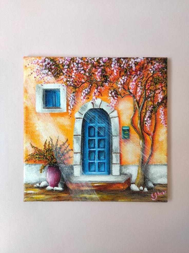 Мастер-класс по живописи акрилом для детей и взрослых