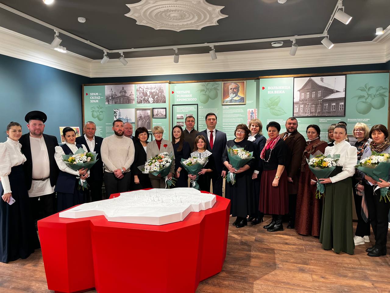 Презентация новой экспозиции районного историко-краеведческого музея