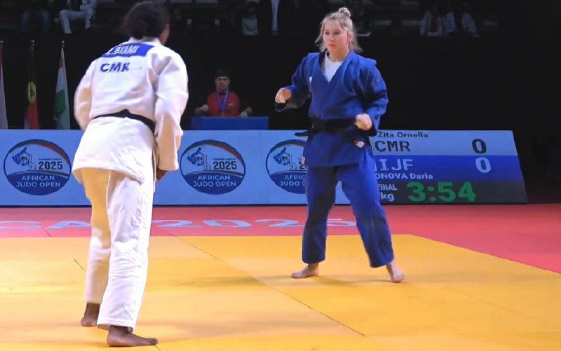 Дарья Антонова на Кубке Европы по дзюдо до 21 года