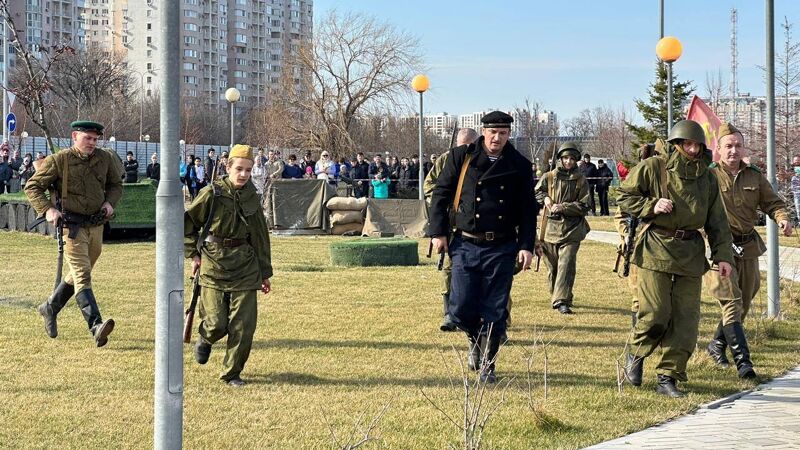 Знамя Победы над городом