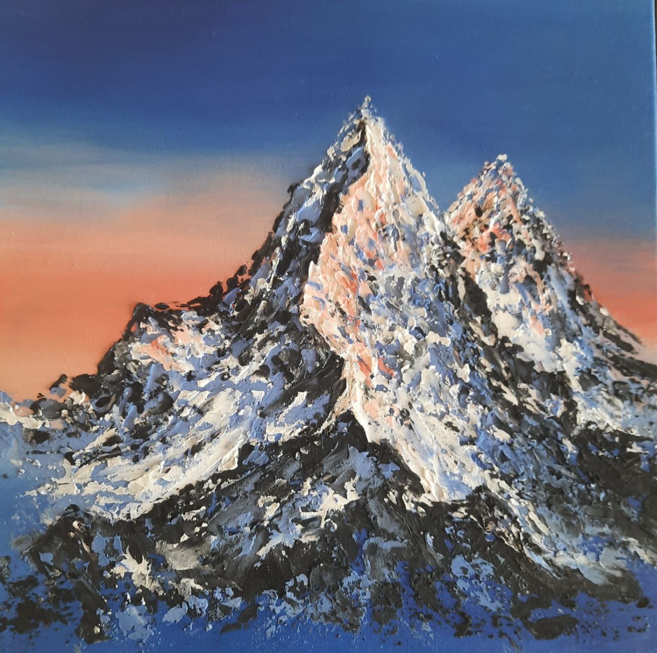 Мастер-класс по созданию текстурной картины в стиле импрессионизма