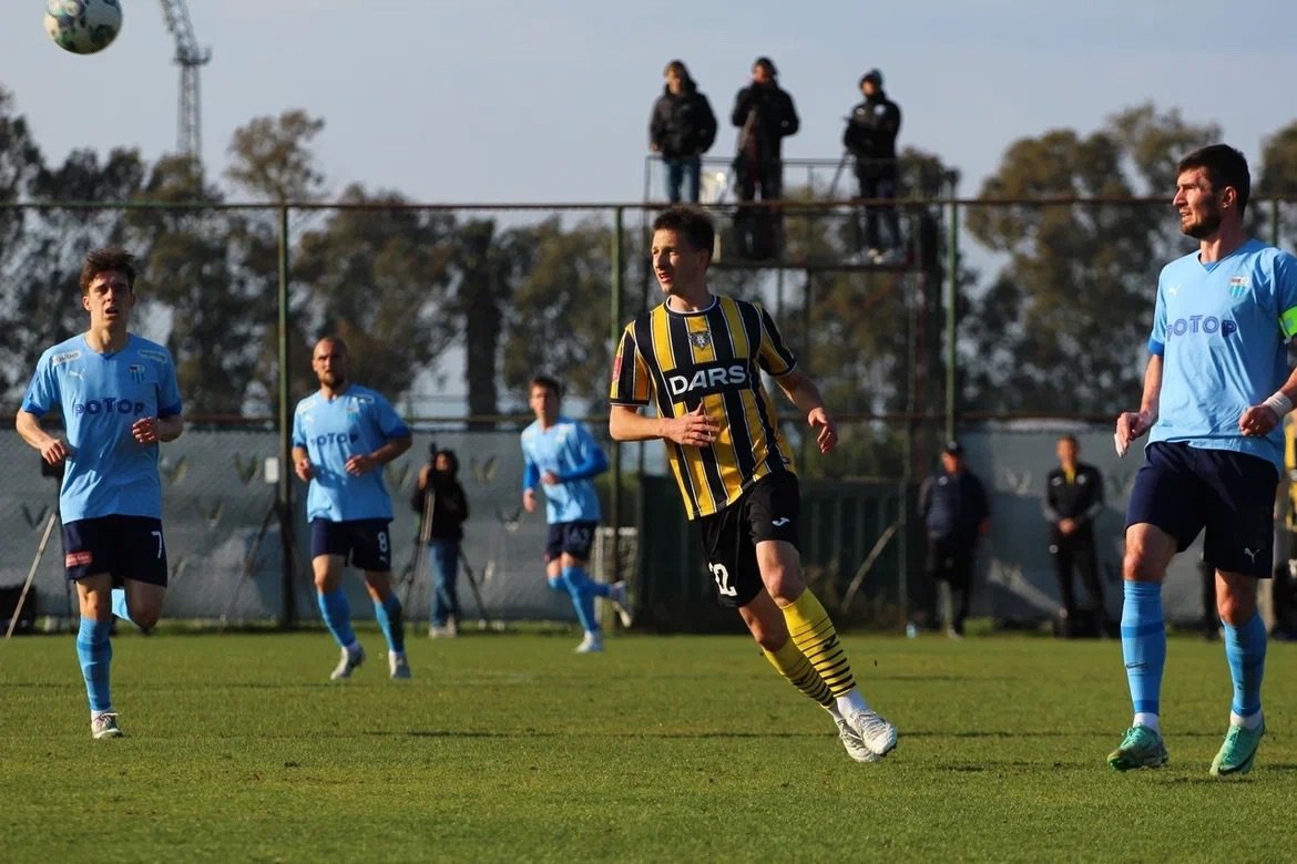 Второй спарринг на сборах в Турции Ротор и Волга