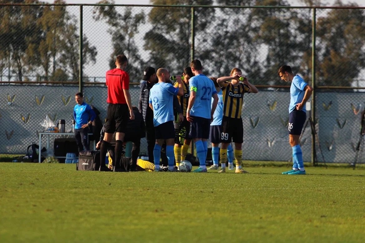 Второй спарринг на сборах в Турции Ротор и Волга