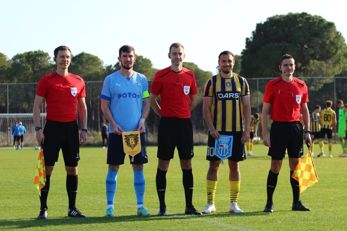 Второй спарринг на сборах в Турции Ротор и Волга