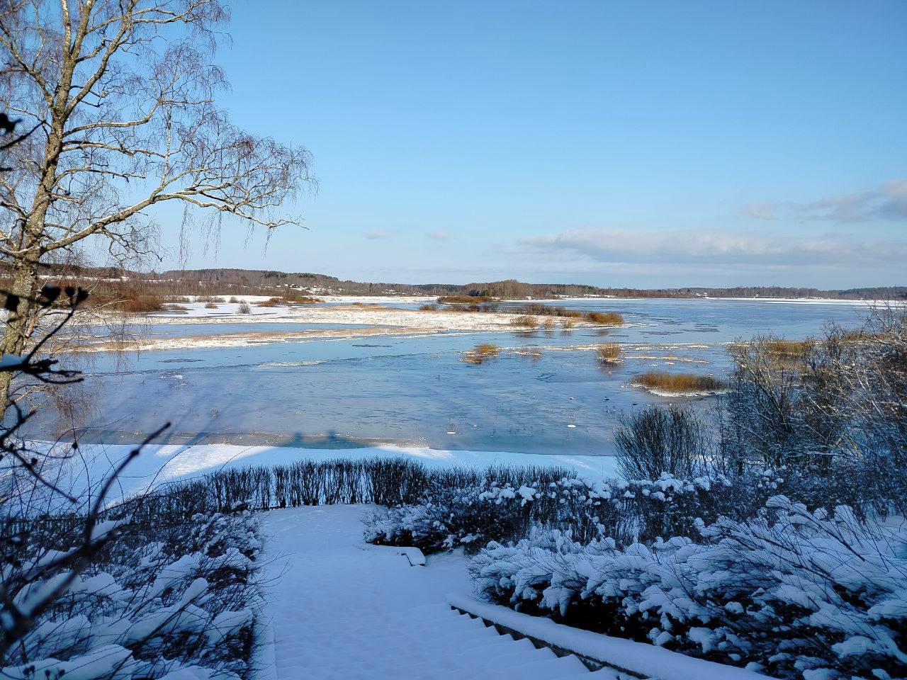 Сказочная зима в Пушкиногорье
