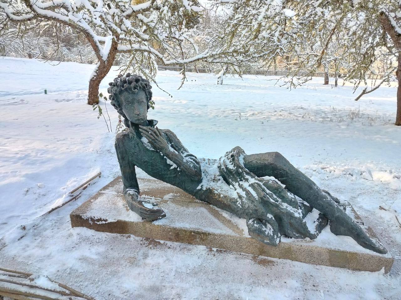 Сказочная зима в Пушкиногорье