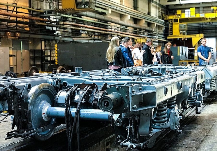 Экскурсия в электродепо "Выборгское"