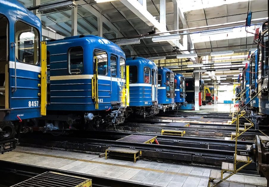 Экскурсия в электродепо "Выборгское"