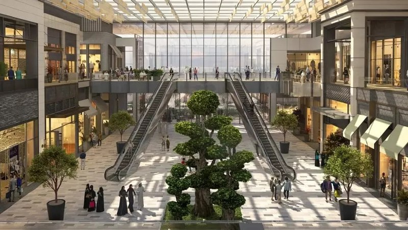 Открытие огромного молла в районе Nad Al Sheba