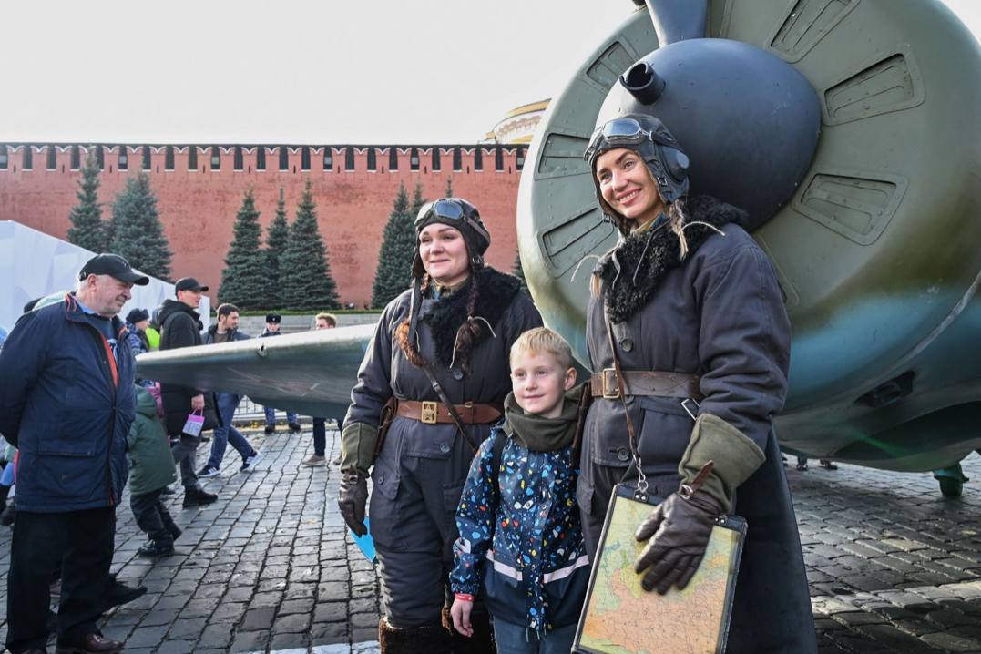 Музей под открытым небом на Красной площади