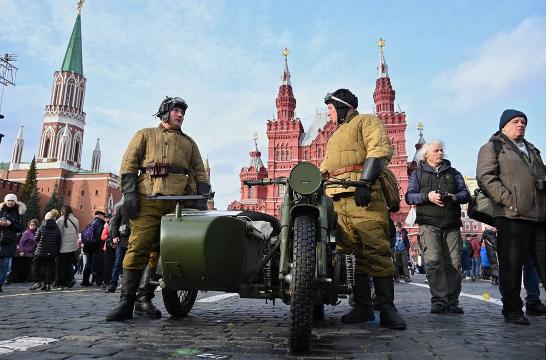 Музей под открытым небом на Красной площади