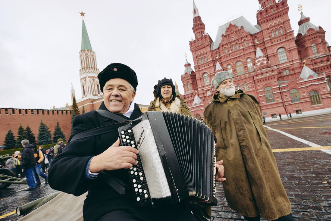 Музей под открытым небом на Красной площади