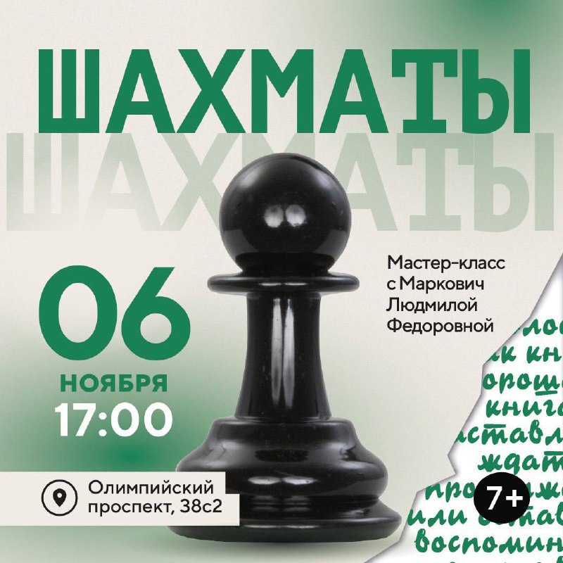 Мастер-класс по шахматам