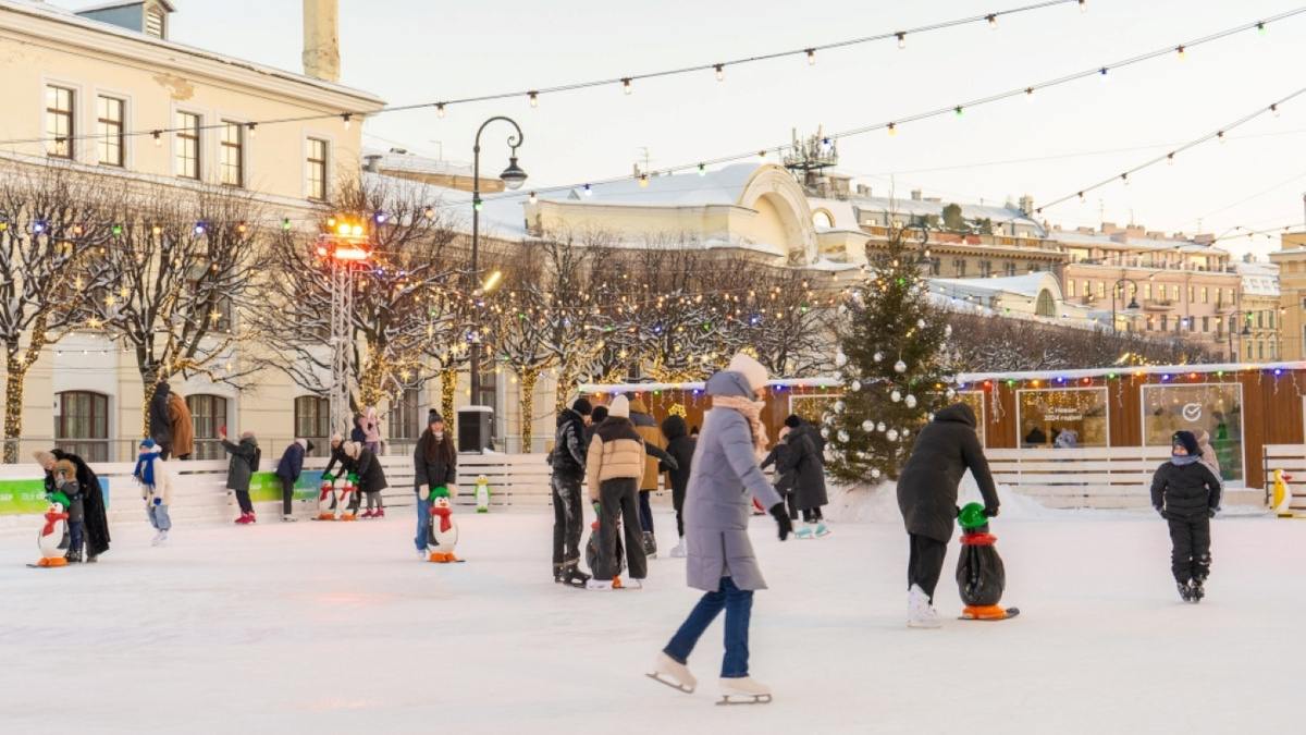 Открытие бесплатного катка