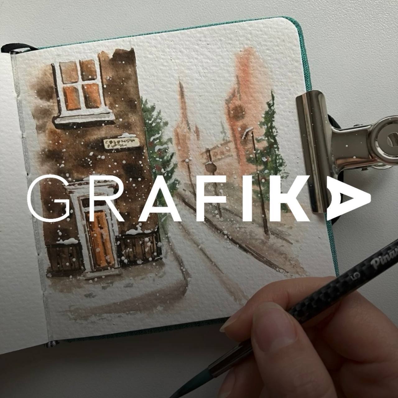 Рисуем оригинальную картину-открытку