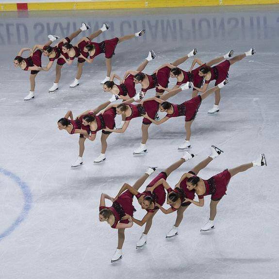 Чемпионат России по синхронному катанию и Первенство России