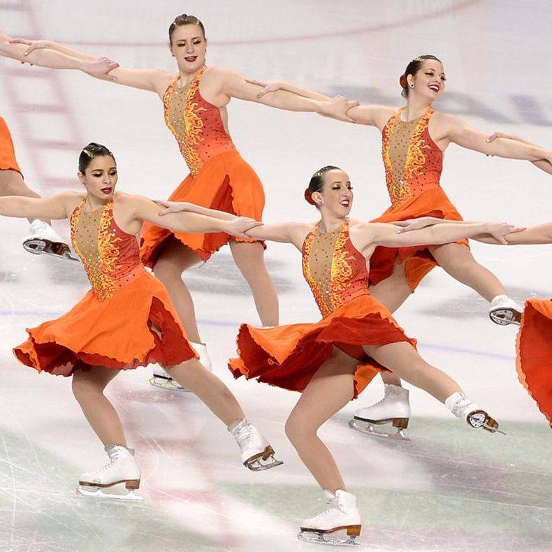 Чемпионат России по синхронному катанию и Первенство России