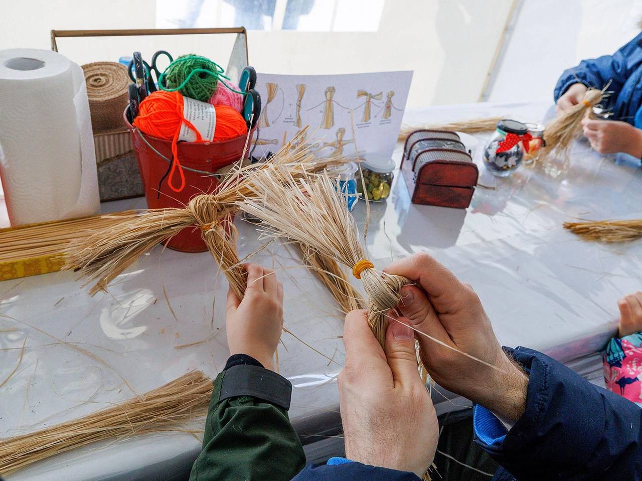 Мини-чучело на Масленицу для сжигания