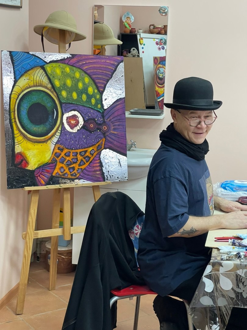 Мастер-класс и творческая встреча с художником Валериусом и писателем Андреем Демьяненко