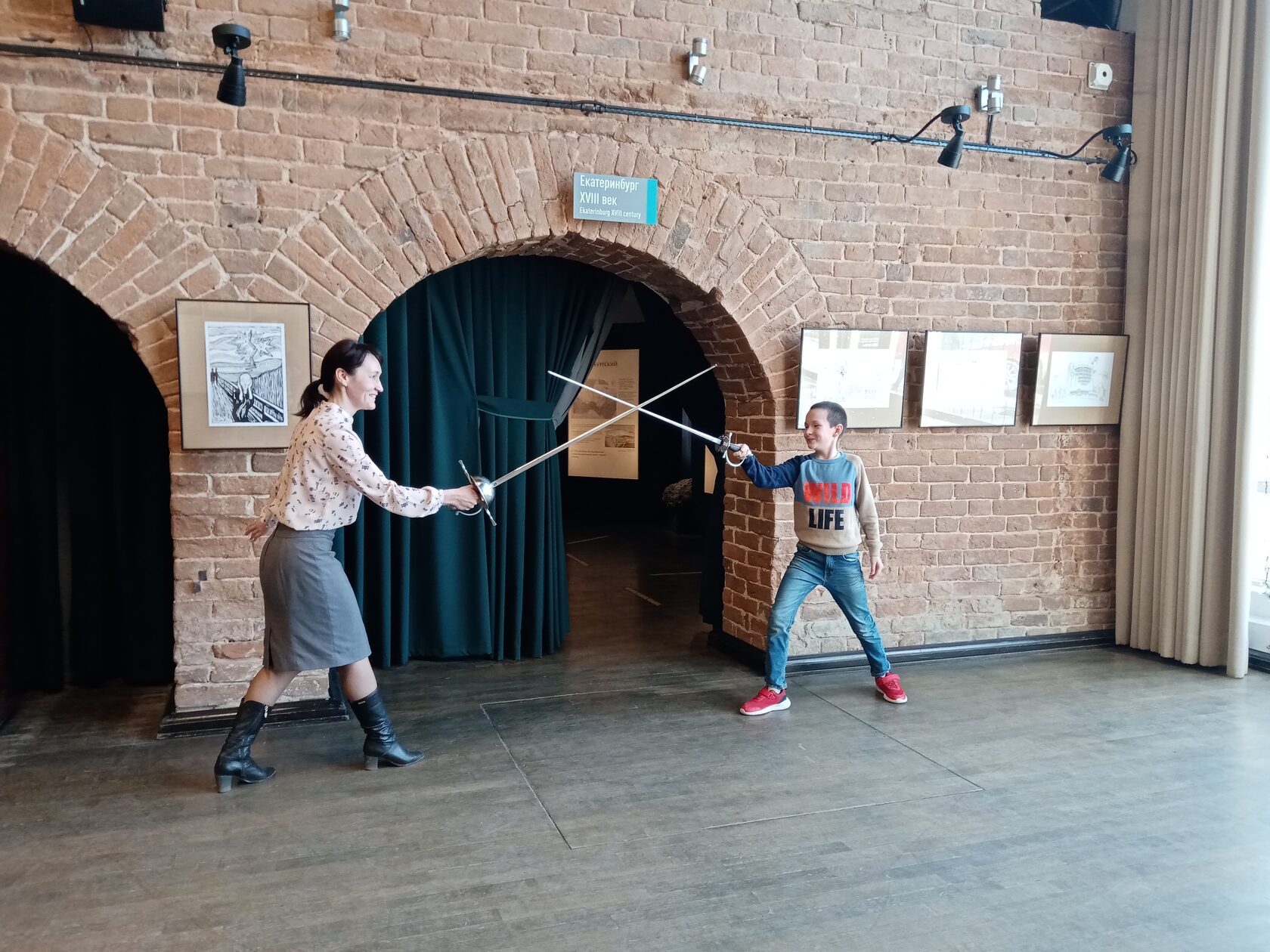 Мастер-класс по историческому фехтованию