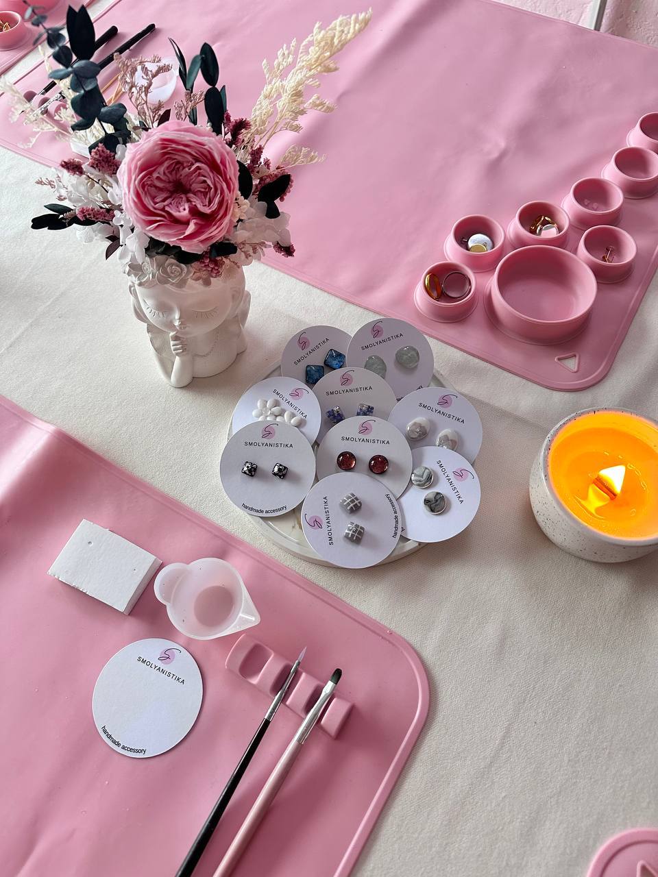 Создание украшений из УФ-смолы