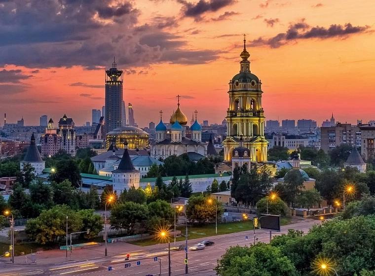 Прогулка в Новоспасский монастырь