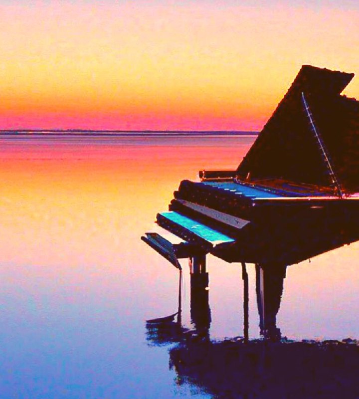 Фортепиано на закате