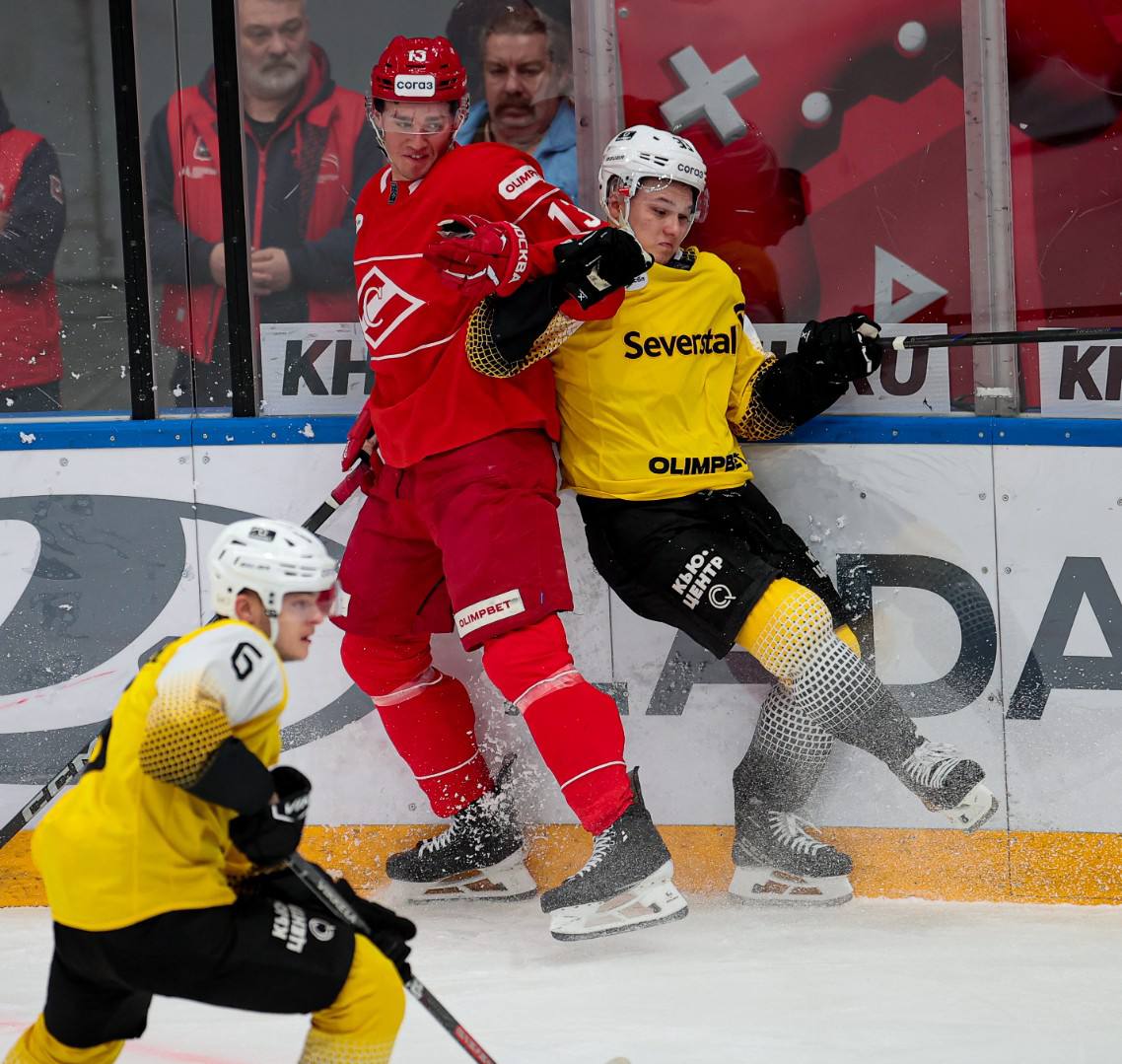 Хоккей, КХЛ. Спартак - Северсталь