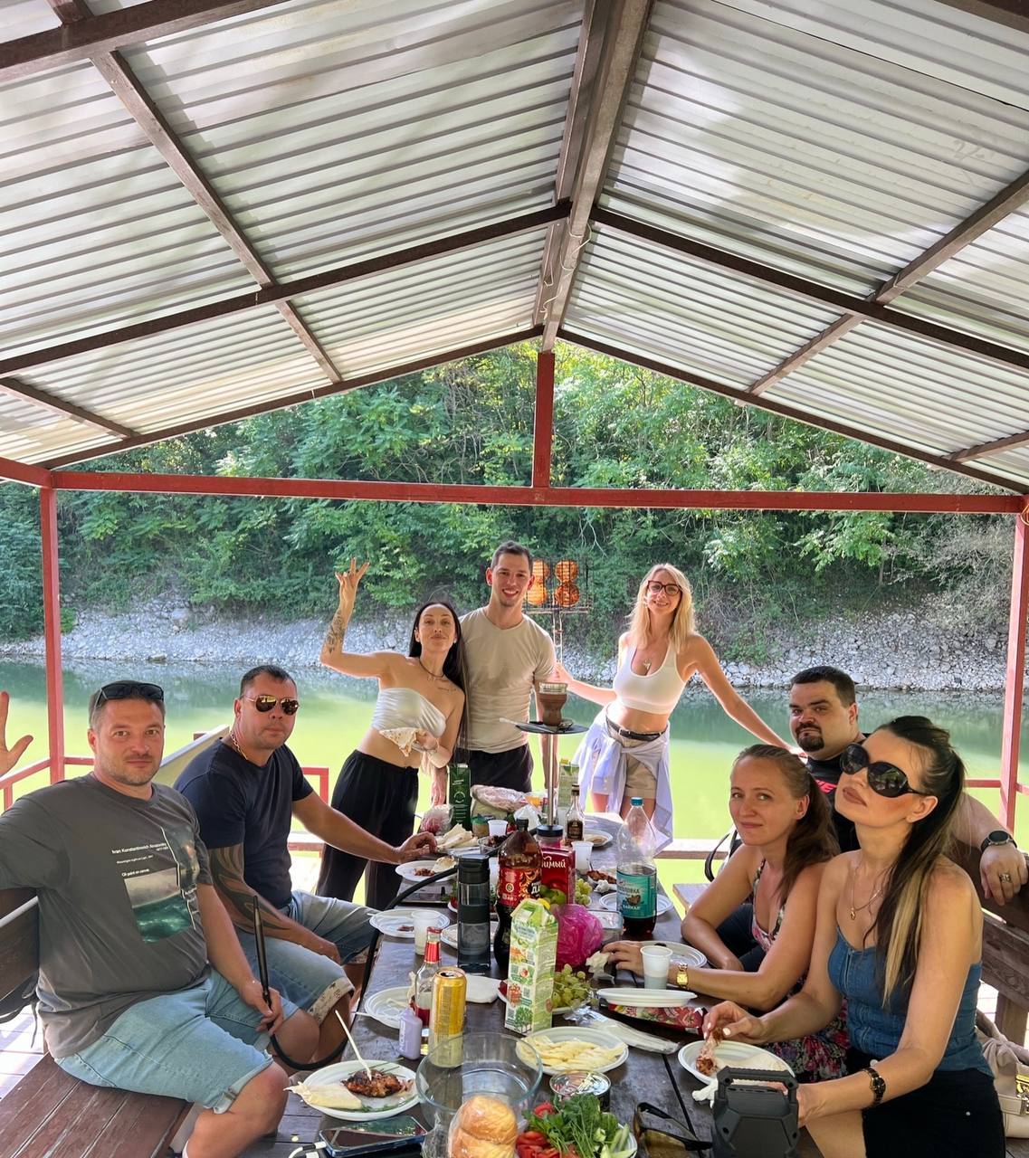 Выездная мафия на природе