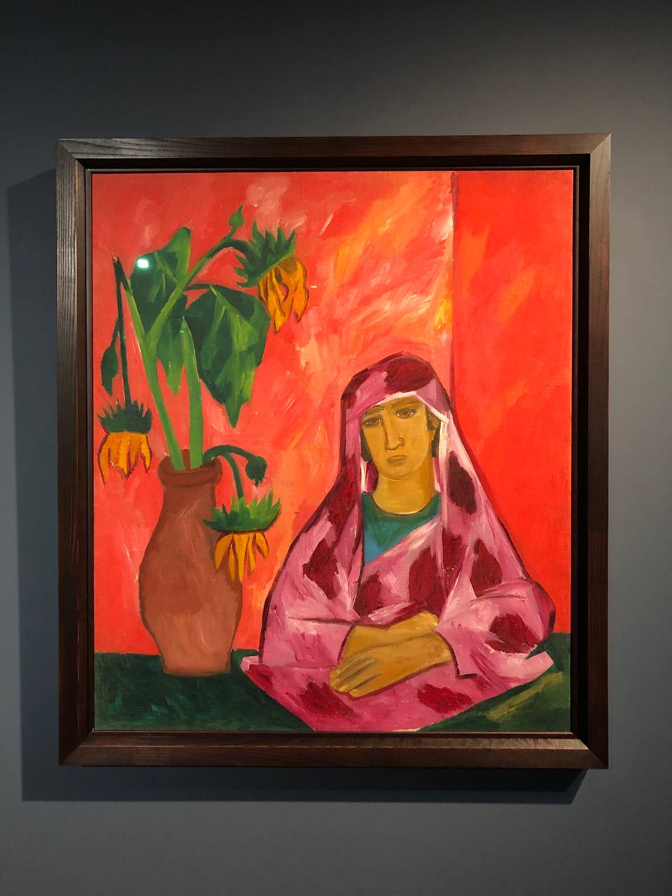 В круге цвета. Красный