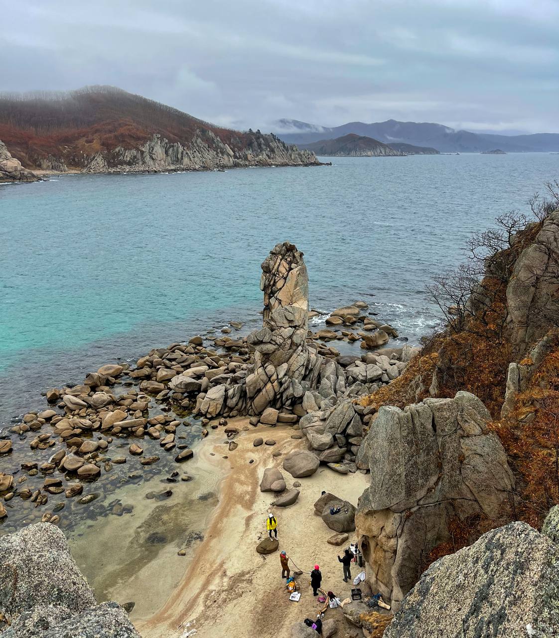 Поездка в бухту Большая Ежовая и на сопку Брат