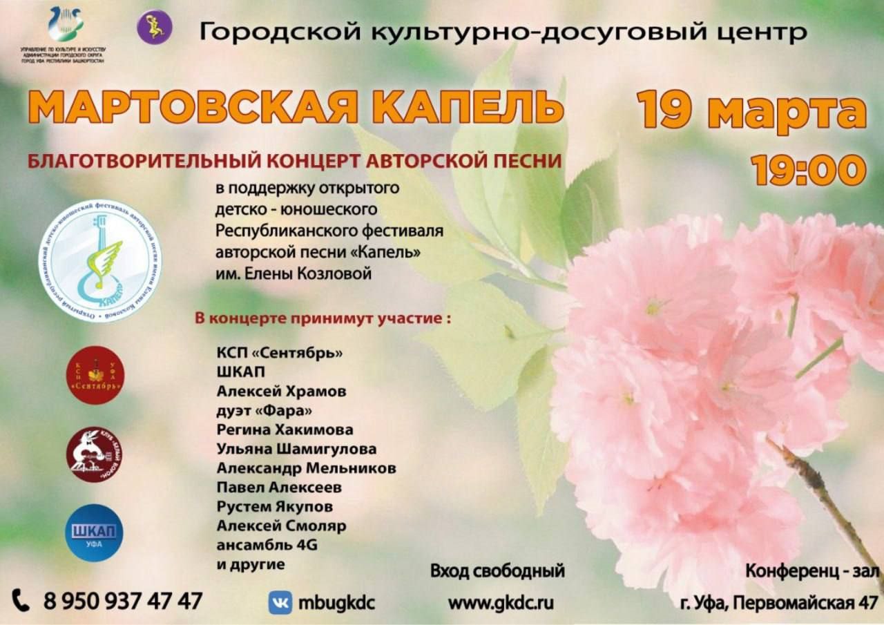 Мартовская капель