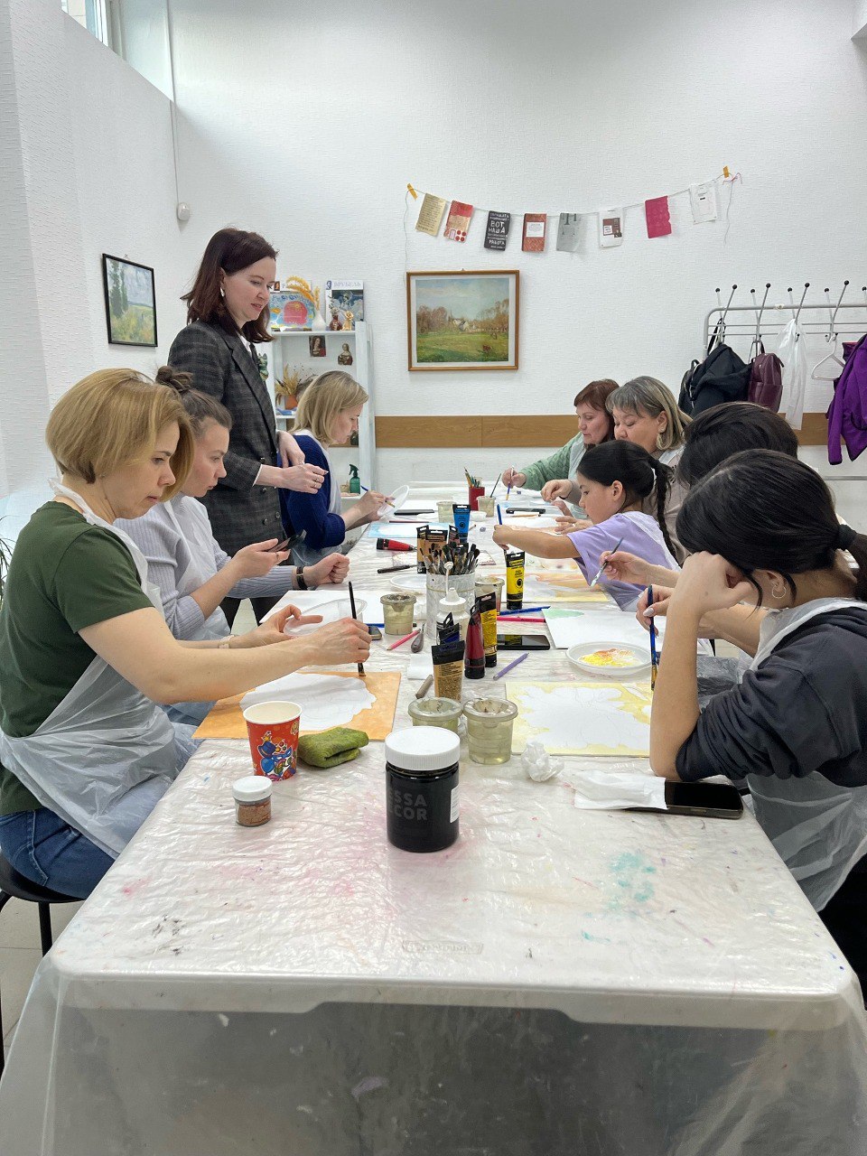 Творческие мастер-классы в музее им. М. В. Нестерова