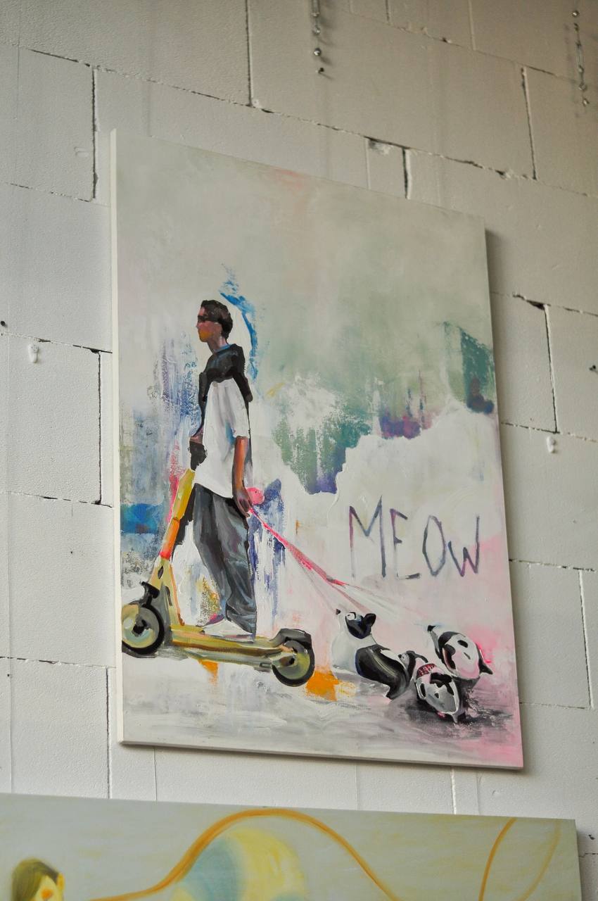 Взгляд на искусство молодыми художниками