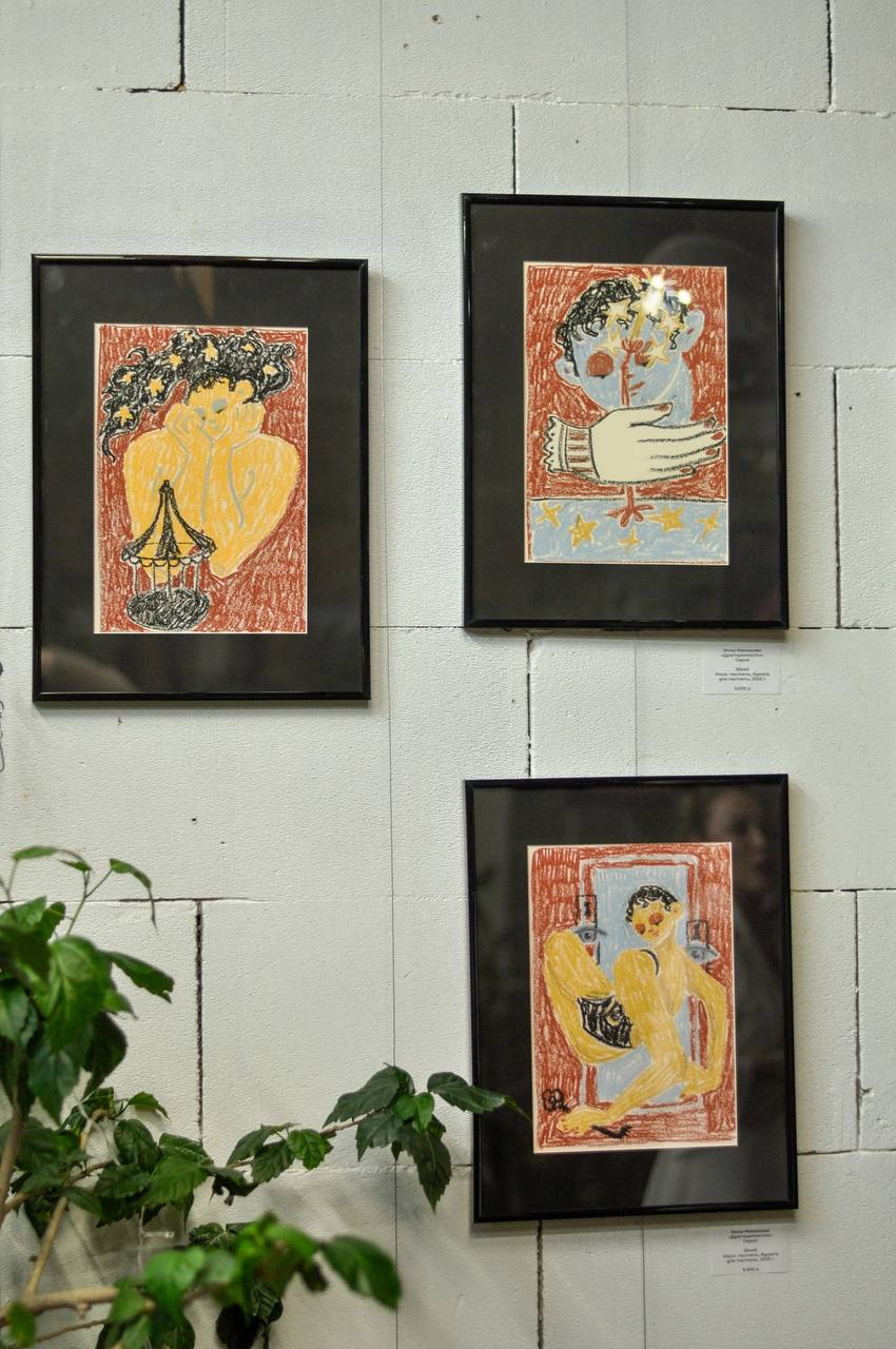 Взгляд на искусство молодыми художниками