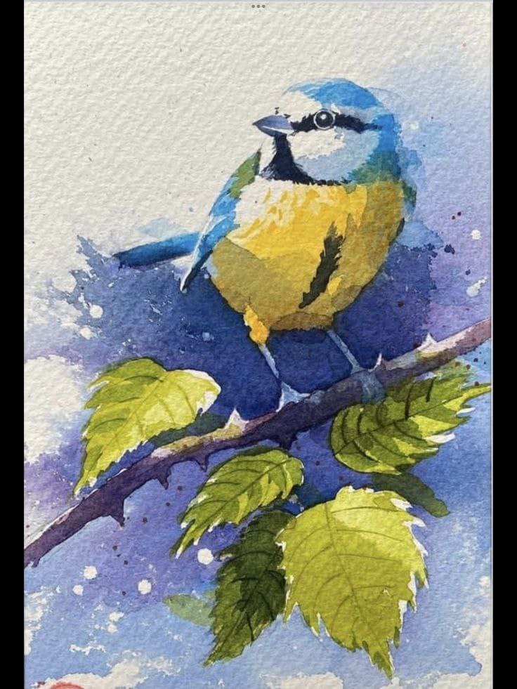 Мастер-класс по живописи акварелью