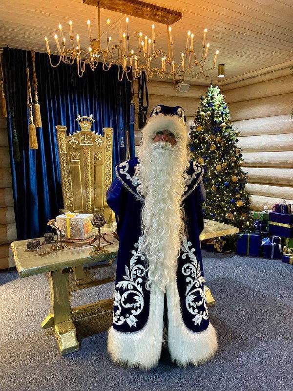 Открываем зимний сезон в Московской усадьбе Деда Мороза