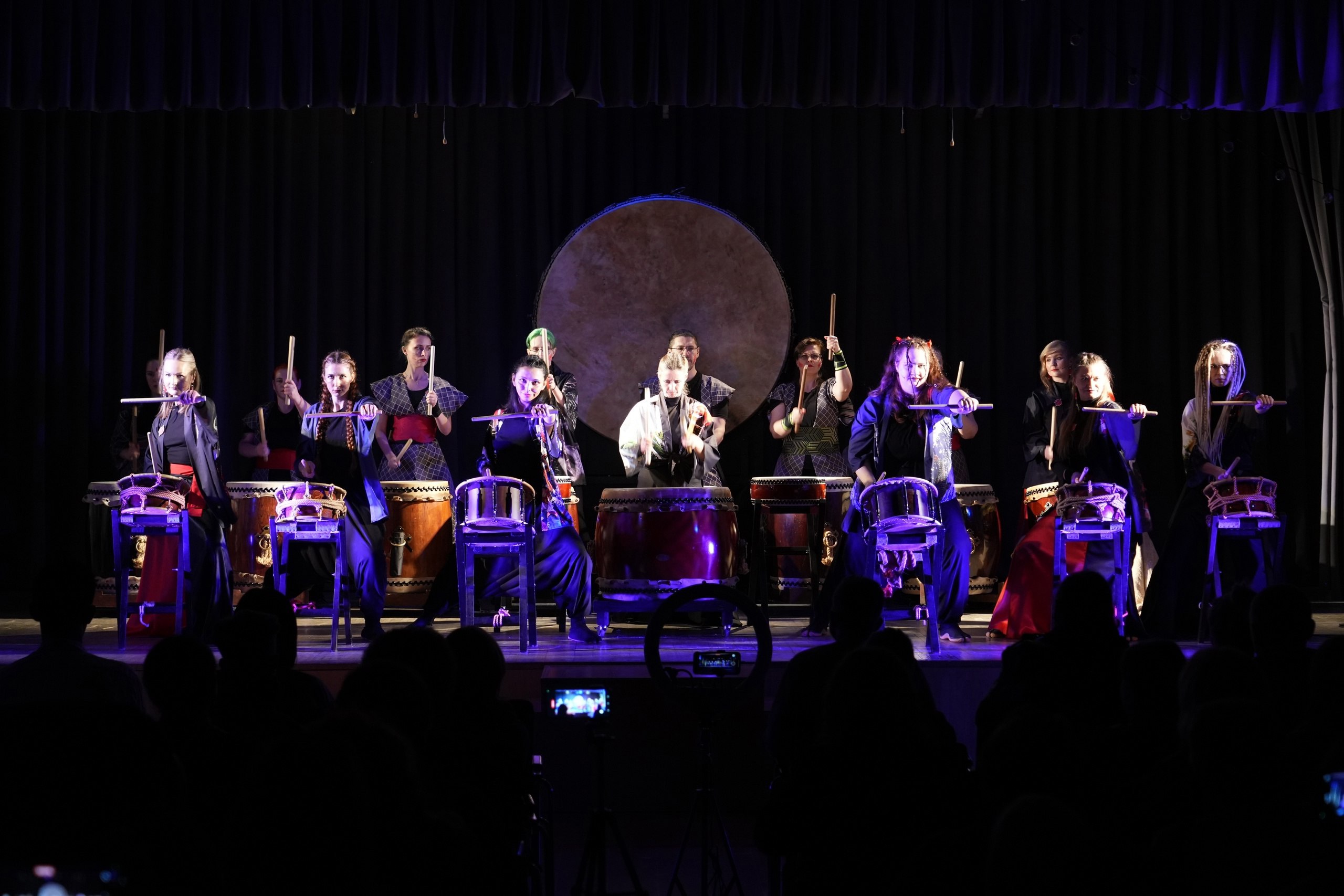 День ТАЙКО, концерт-фестиваль больших японских барабанов