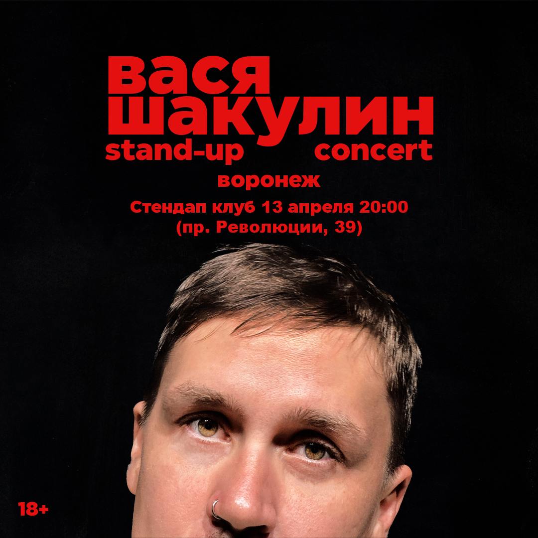 Стендап-концерт и шоу Васи Шакулина
