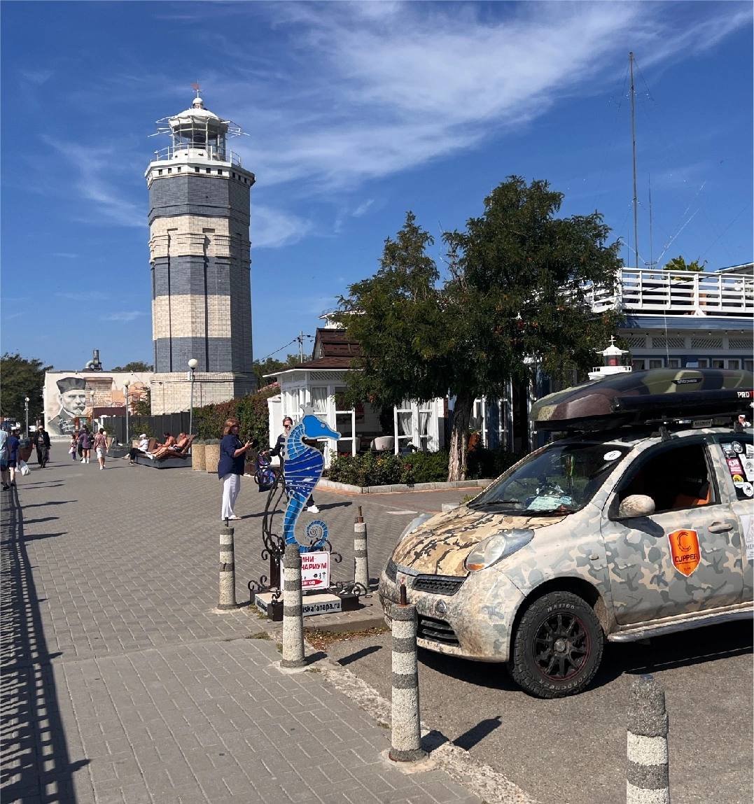 Автопробег «Шесть Маяков - Шесть Морей» кругосветка по Европейской части России