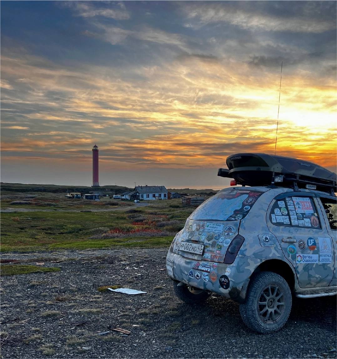 Автопробег «Шесть Маяков - Шесть Морей» кругосветка по Европейской части России