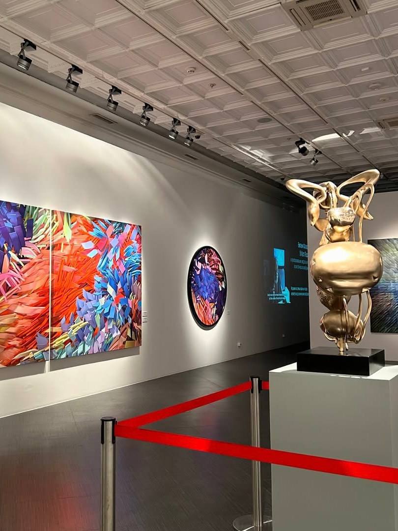 Интересная выставка «Транскодированные структуры» в фонде «Екатерина»