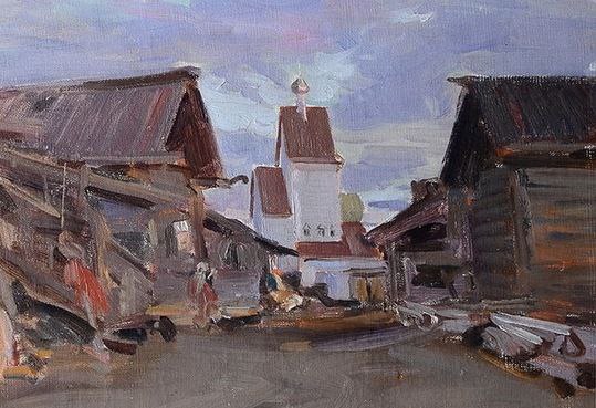 Воскресное чтение: Церковное зодчество Архангельской губернии в творчестве Константина Коровина