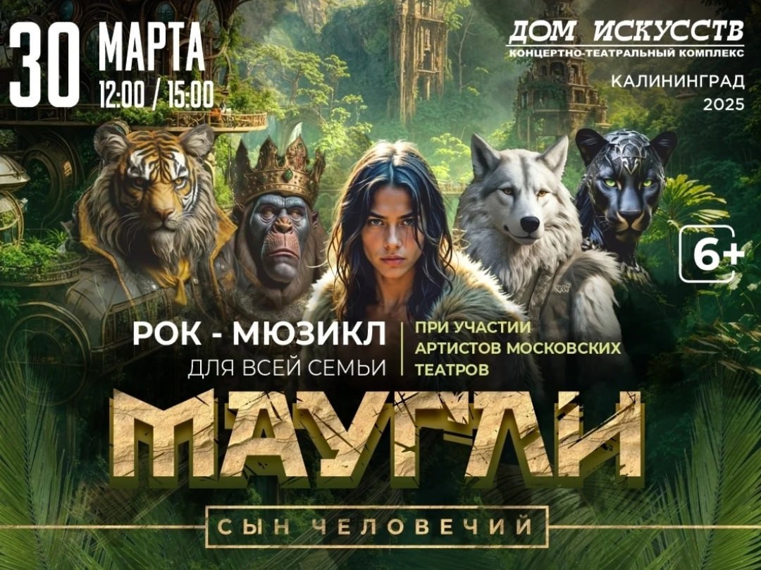 Рок-мюзикл «Маугли - сын человечий»