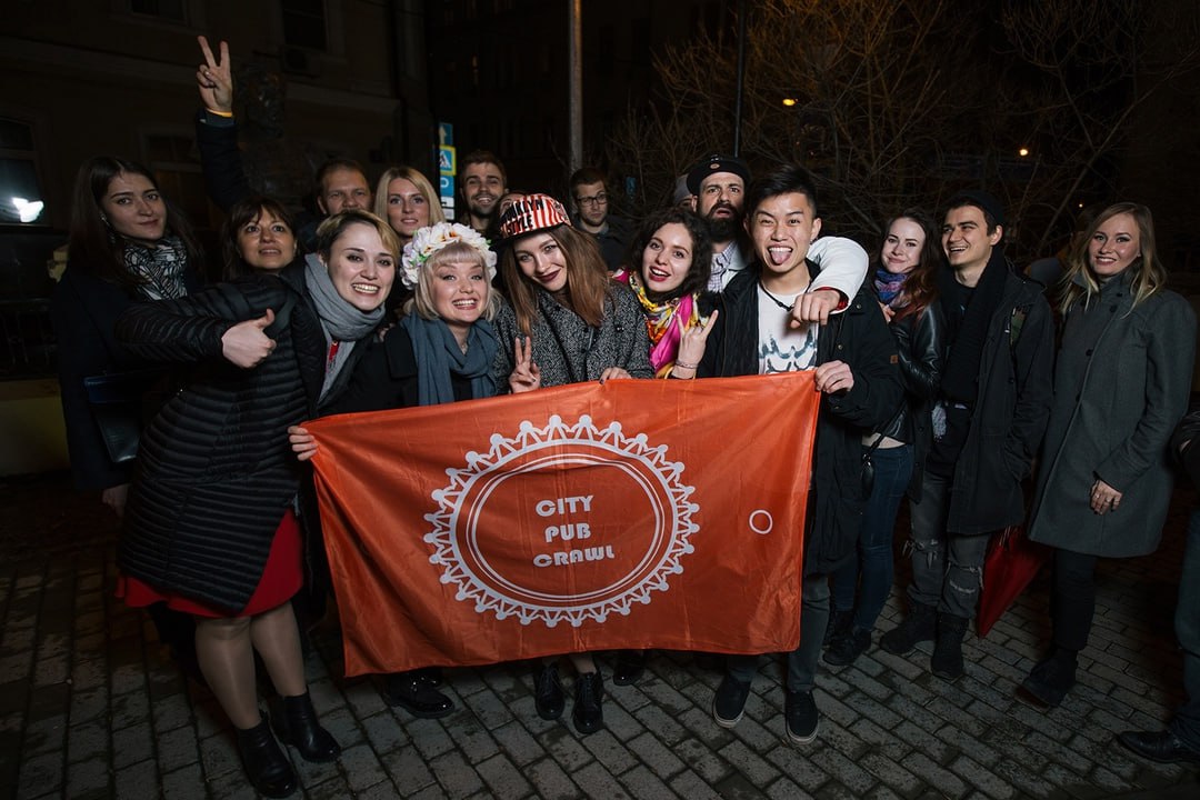 Тур по барам Москвы от City Pub Crawl 18+