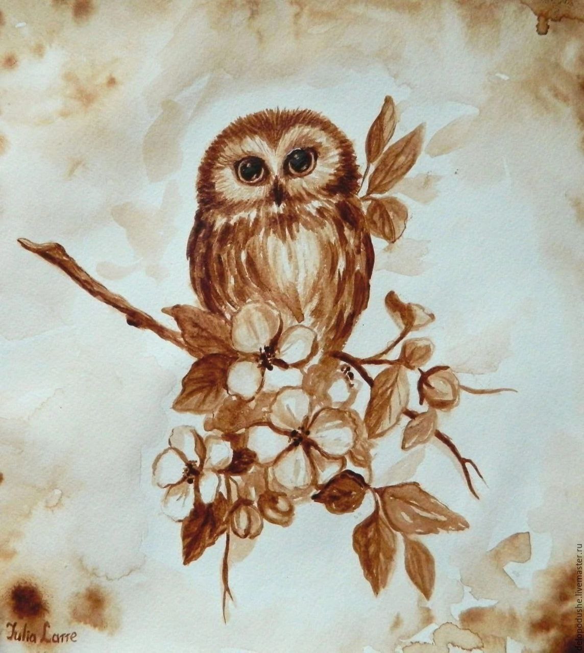 Мастер-класс по кофейной живописи